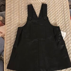 Habitual Kids faux leather dress size 18 months NWT